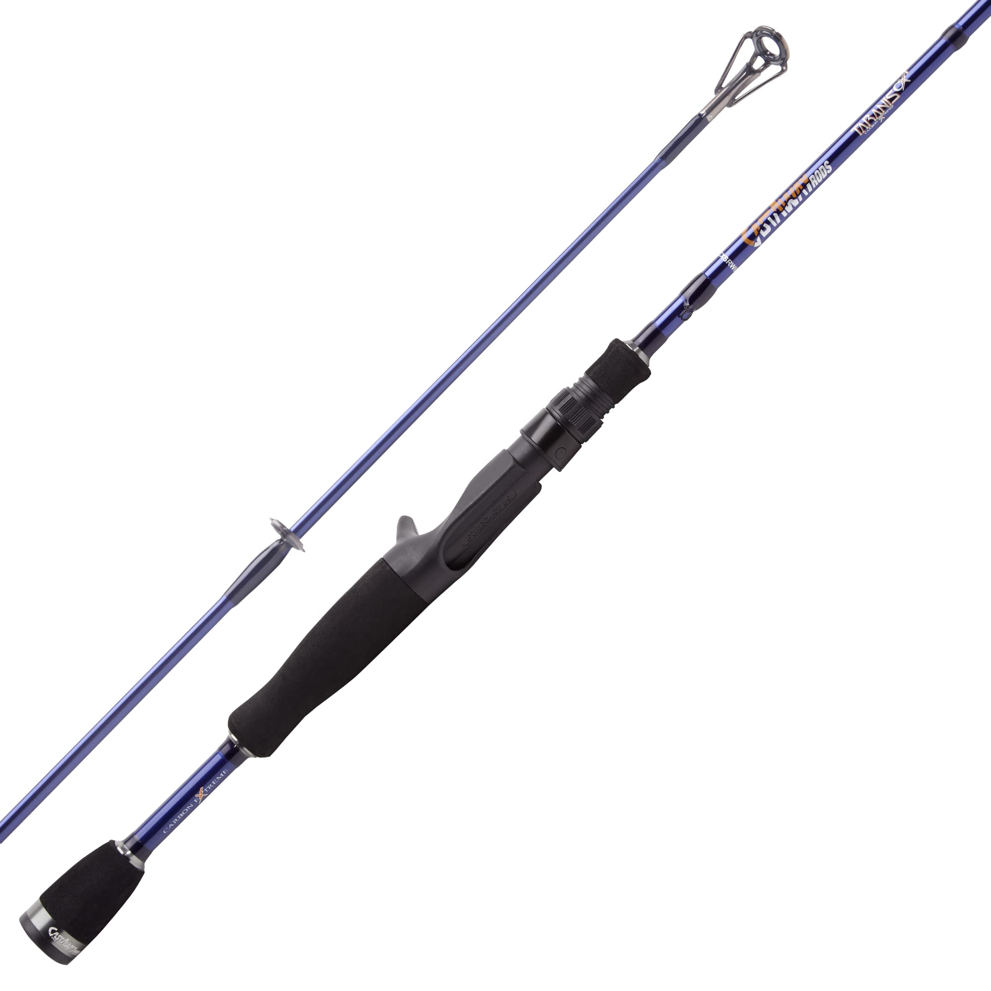 Castaway Taranis CX1 - Elite Rod for Pros & Amateurs, High Modulus Graphite & Carbon Nano Tube Blend, EVA Foam Handle, SS304 Guides, Solid Reel Seat - Unmatched Performance & Sensitivity