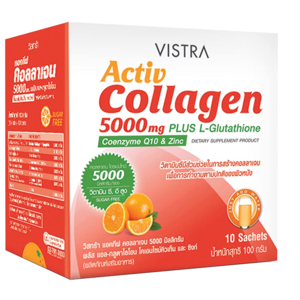 Vistra Activ Collagen Plus 5000 mg.10 sachect
