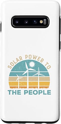 Funda para Galaxy S10 solar power to the people green renewable energy