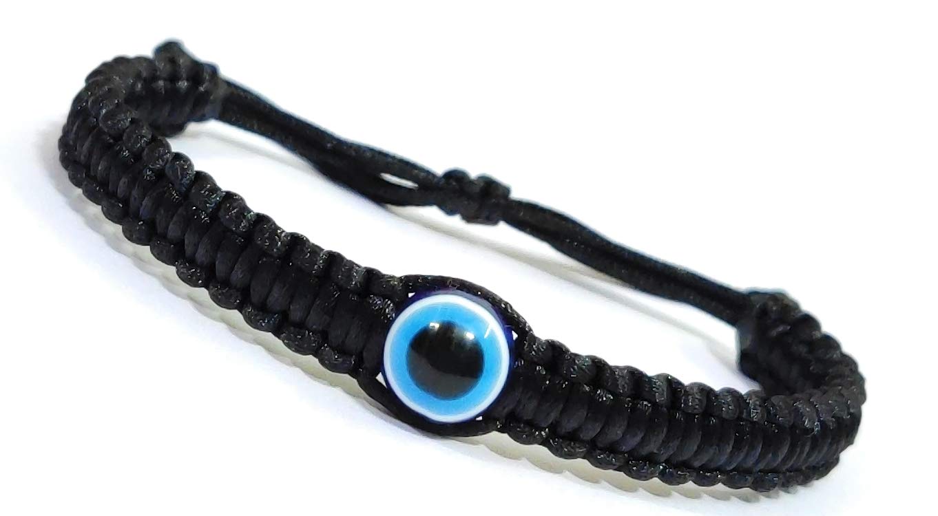 See full amazon price history chart for Jewel string blue evil eye bracelet adjustable 10mm for girls boys men women(unisex) (black) Jewel string blue evil eye bracelet adjustable 10mm for girls boys men women(unisex) (black) (B07YRVYV29) Amazon Price History, Amazon Price Tracker
