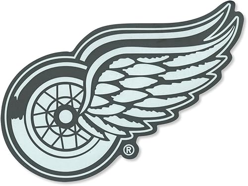 Miniatura 2 de NHL 8 x 8 blanco Decal troqueladas