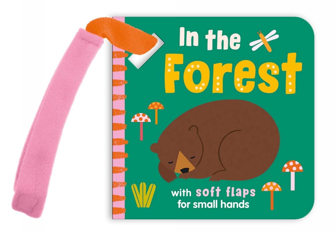 Buggy Book with Felt Flaps – In the Forest | Chunky Pram Book for Babies | 6 Spreads of Bright Woodland Scenes