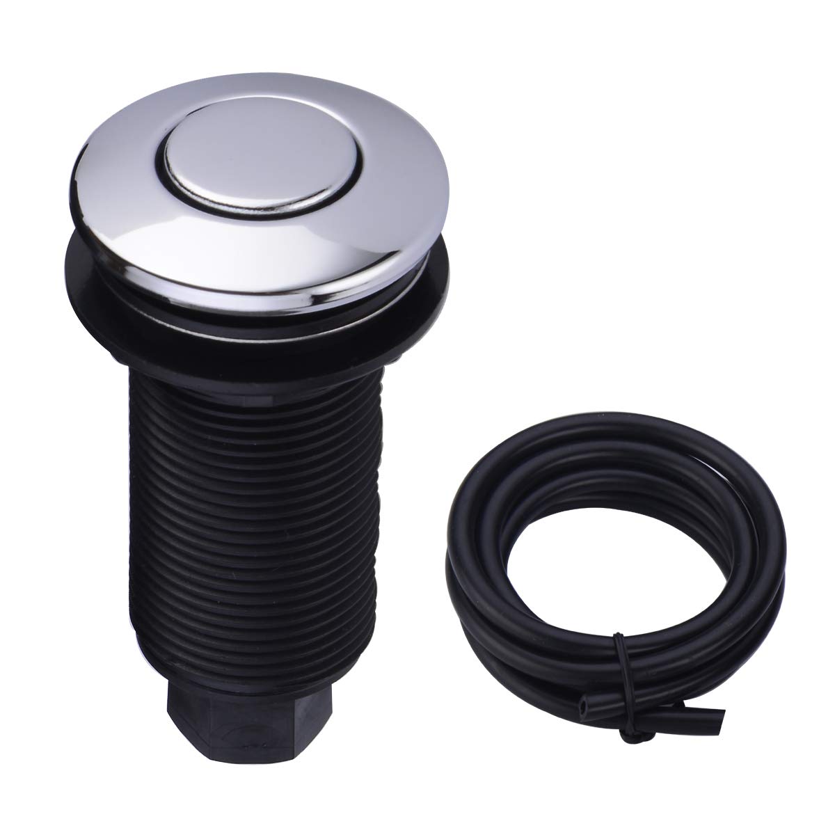Air Activated Switch Button for Sink Garbage Disposal Part, Chrome