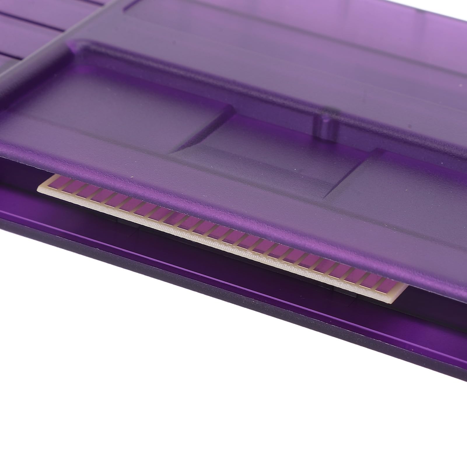 Cartuccia di gioco 3000 in 1 V1 0 Cartuccia per videogiochi con scheda di memoria da 8 GB per SFC Game Console Super Entertainment System SNES Classic Retro Gaming Accesso (Viola traslucido)