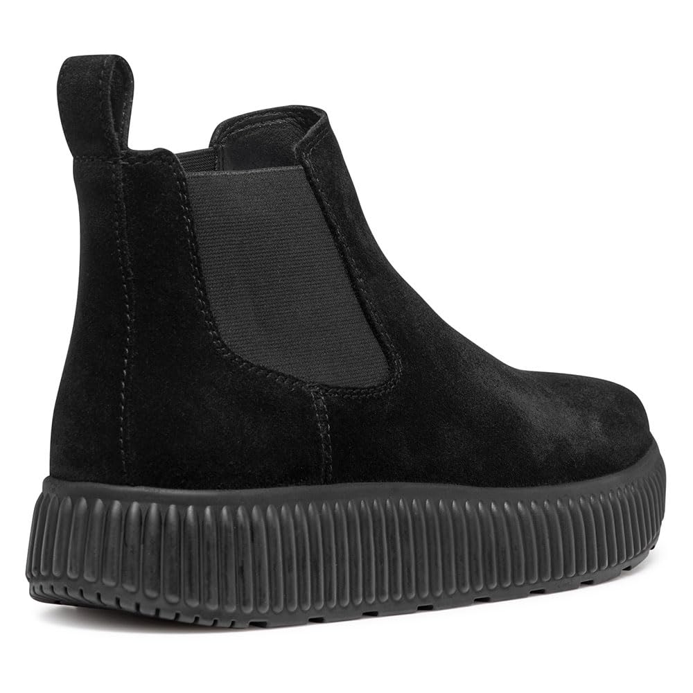 Geox Botines D Graisy D para Mujer, Black, 38 EU