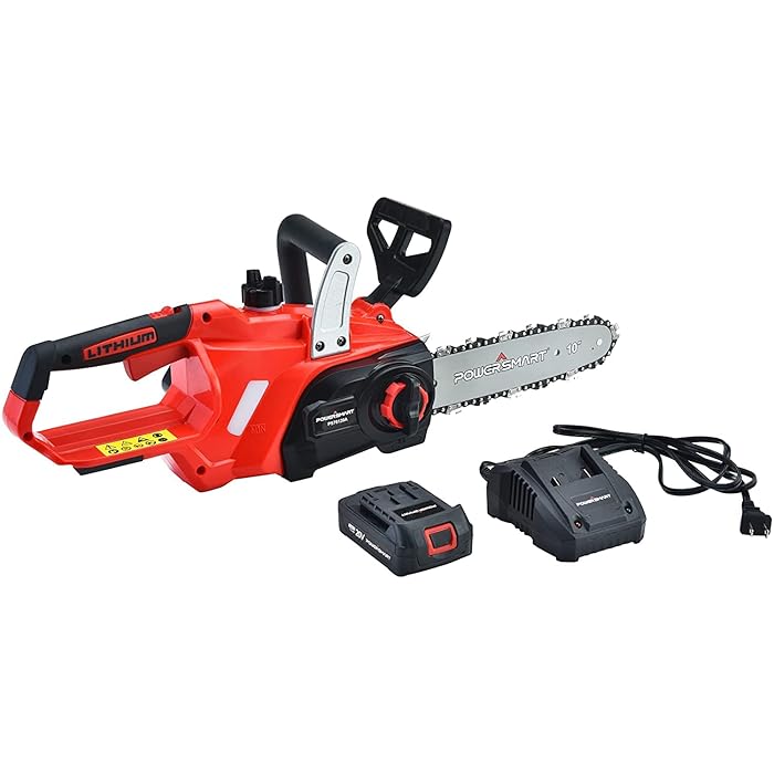 Buy PowerSmart Electric Chainsaw 20V Battery Powered,Cordless Chain Saw