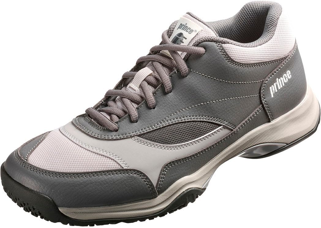 プリンス] テニスシューズ WIDE LITE ADVANCE CG（グレー×ダークグレー