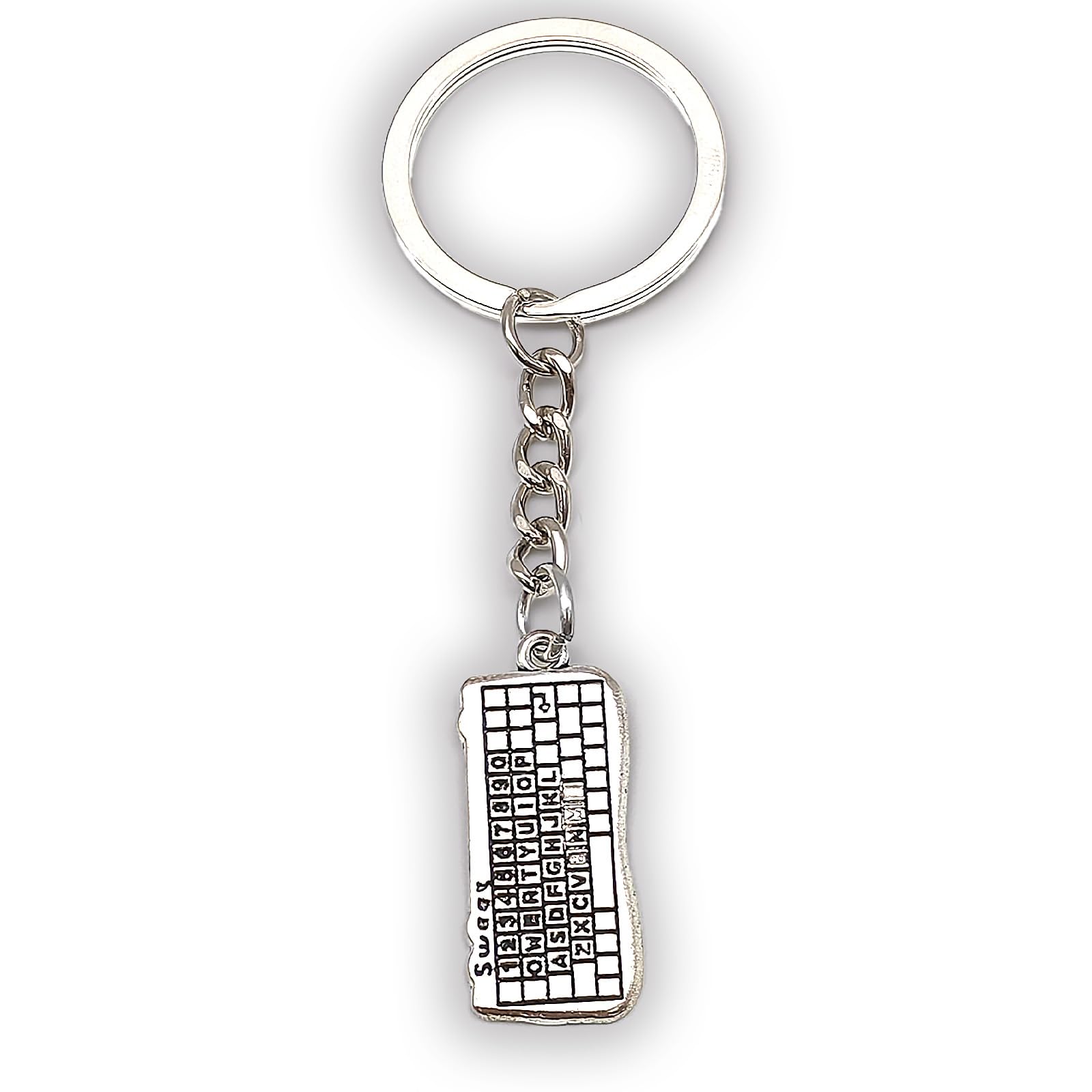 Zynara Tastatur Glücksbringer Schlüsselanhänger für Programmierer Geschenk | Auto Schlüsselanhänger, Glücksbringer Geschenke für Ingenieure und Gamer, Geschenk zur Einschulung für Frauen