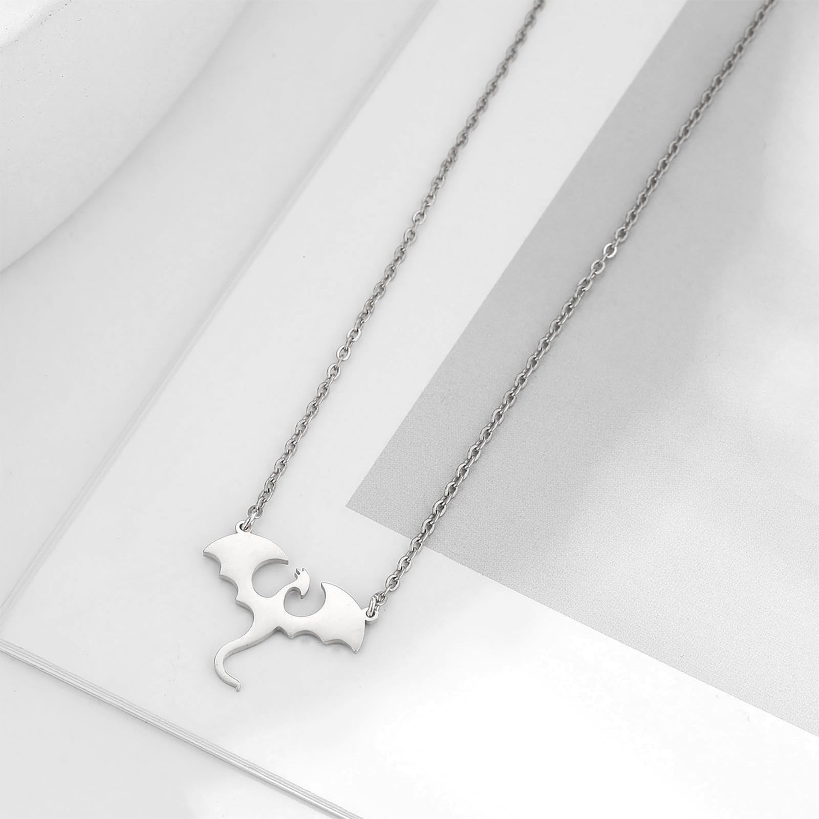 Stainless Steel Dragon Necklace