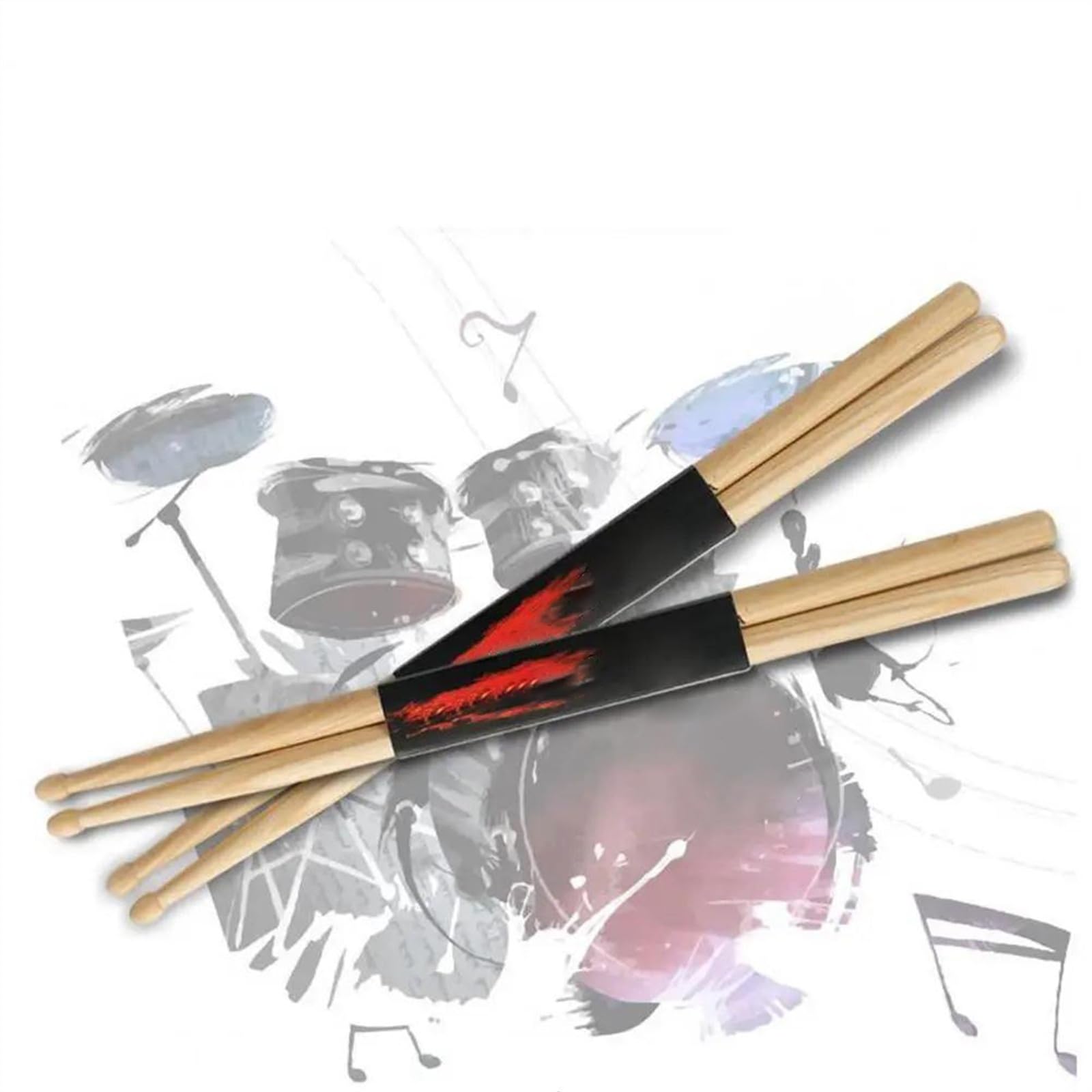 Langlebige, Rutschfeste 5A-Drumsticks. Tropfenförmige Drumsticks Für Professionelle Schlagzeuger Trommelstöcke für Anfänger