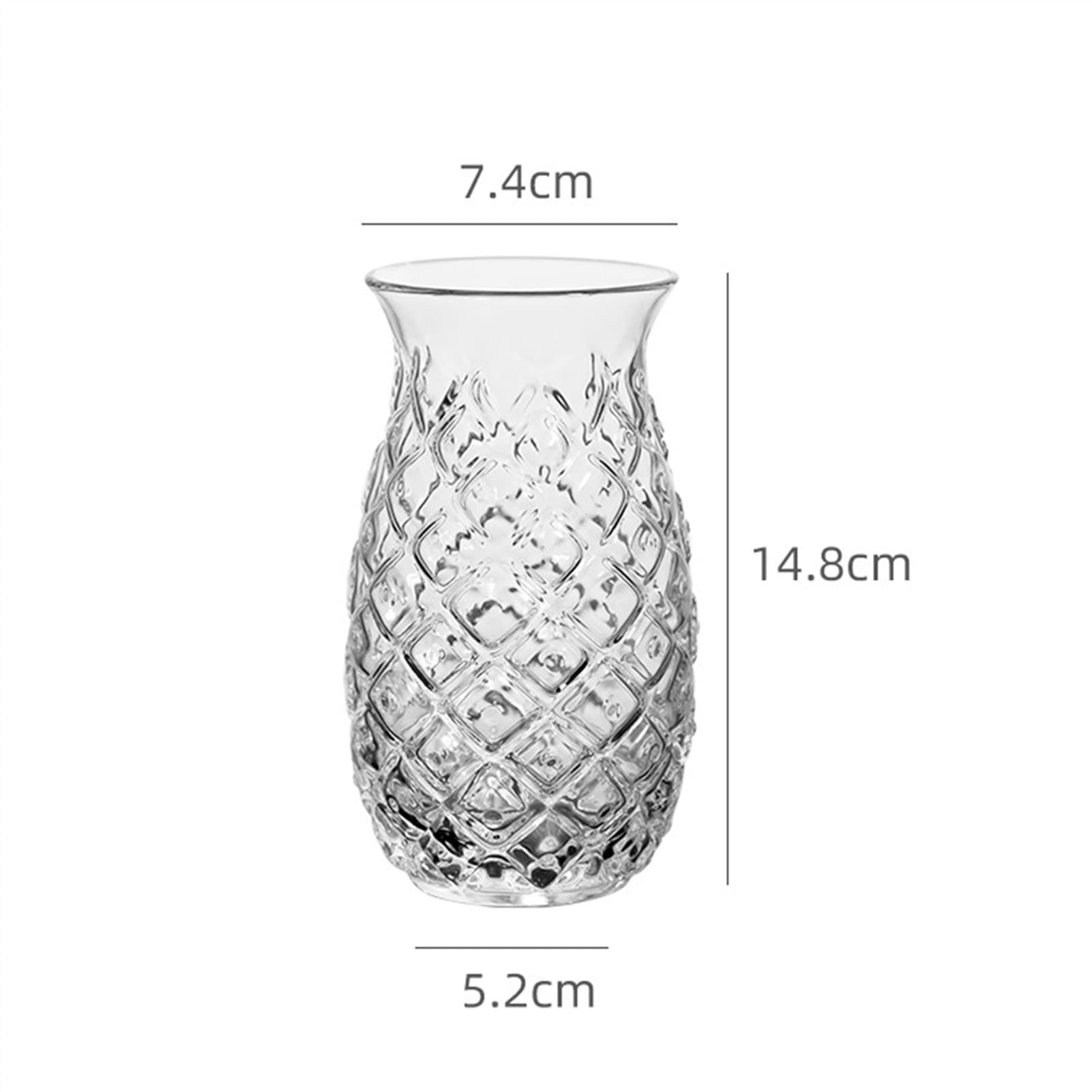 Szklanki Highball, trwały kubek szklanka do wody retro ulga szklanki do picia filiżanka do herbaty kreatywny kubek do picia przezroczysty kubek do wina 480 ml kieliszek do wina do domowego baru Nadaje się do koktajli, wody, soku, piwa, wi