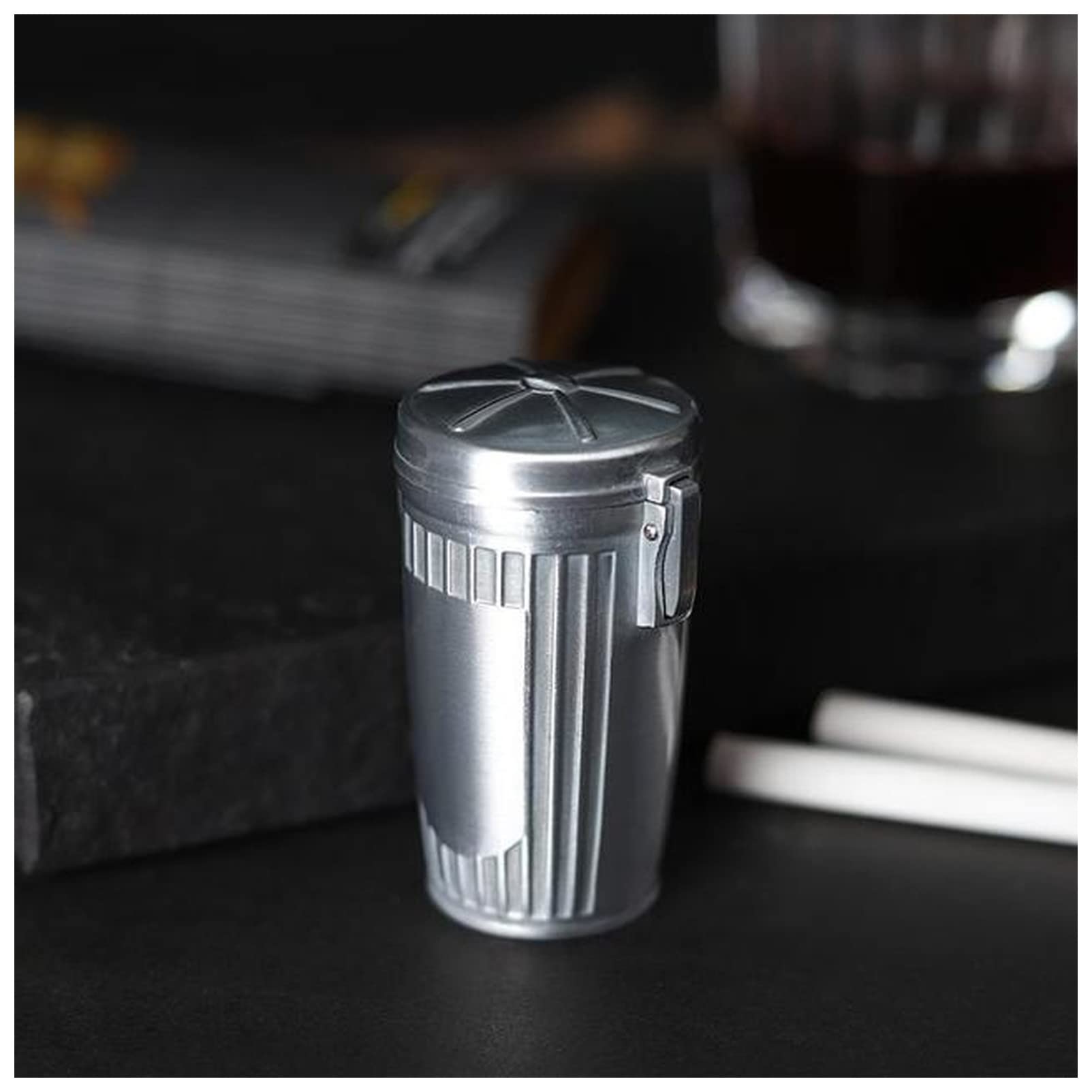 Amazon.co.jp: 携帯灰皿 ポータブルアッシュトレイゴミ缶アッシュ