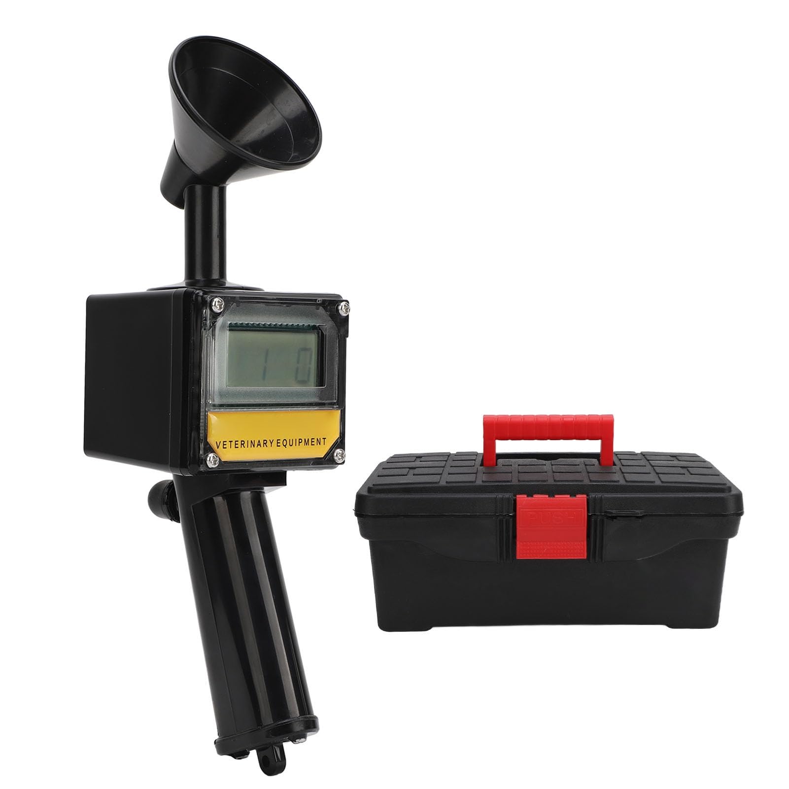 Pilipane Cow Mastitis Tester Advanced Dairy Cow Recessive Mammary Gland Detector Efficient Veterinary Testing Equipment for Animal Husbandry ABS Material 26 x 7cm Size