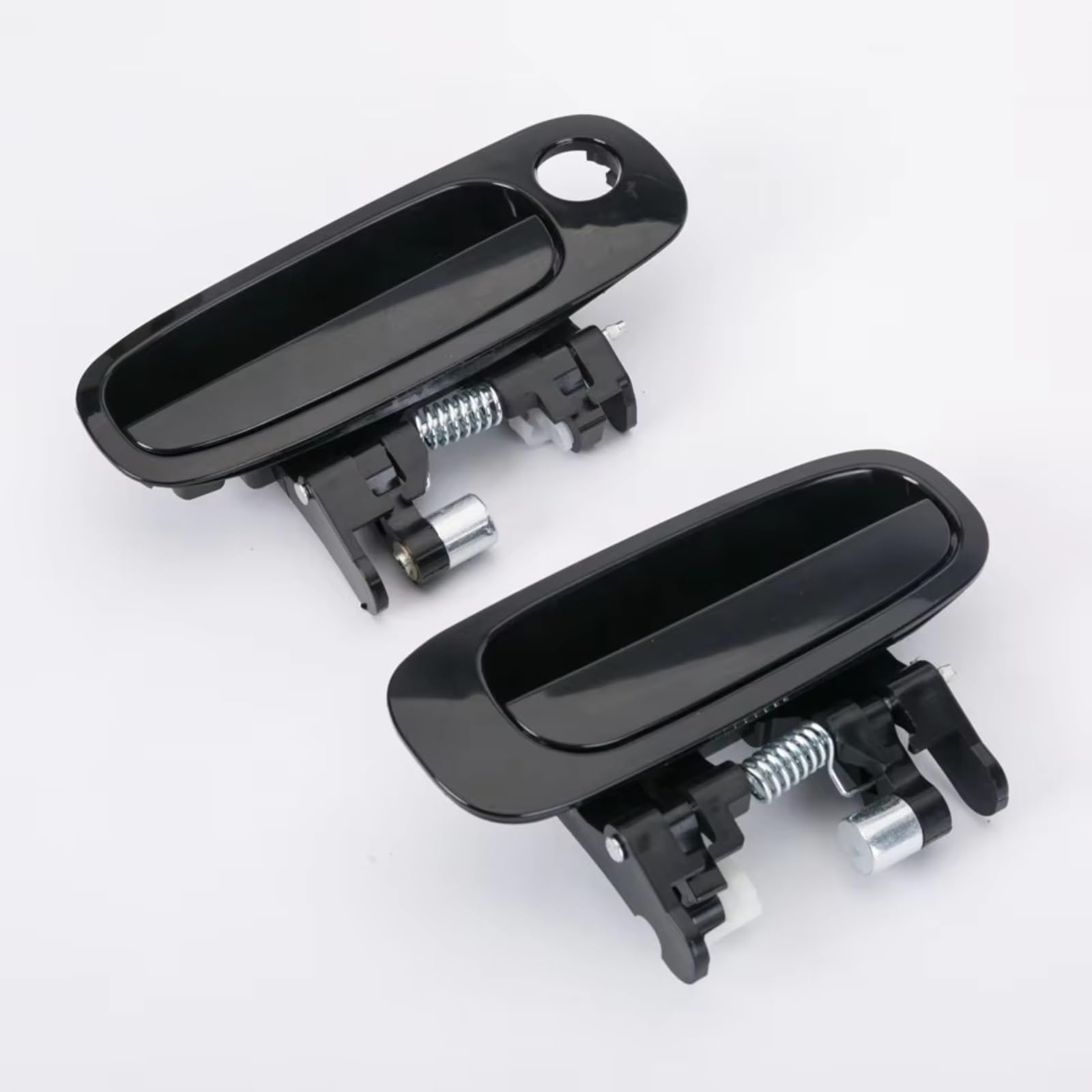 Feoosvx 1 Set (4Pcs) For Toyota For Corolla 1998-2002 Front Rear Outer Door Handle Left&Right Exterior Door Handle Handle Side(1 Set (4Pcs))