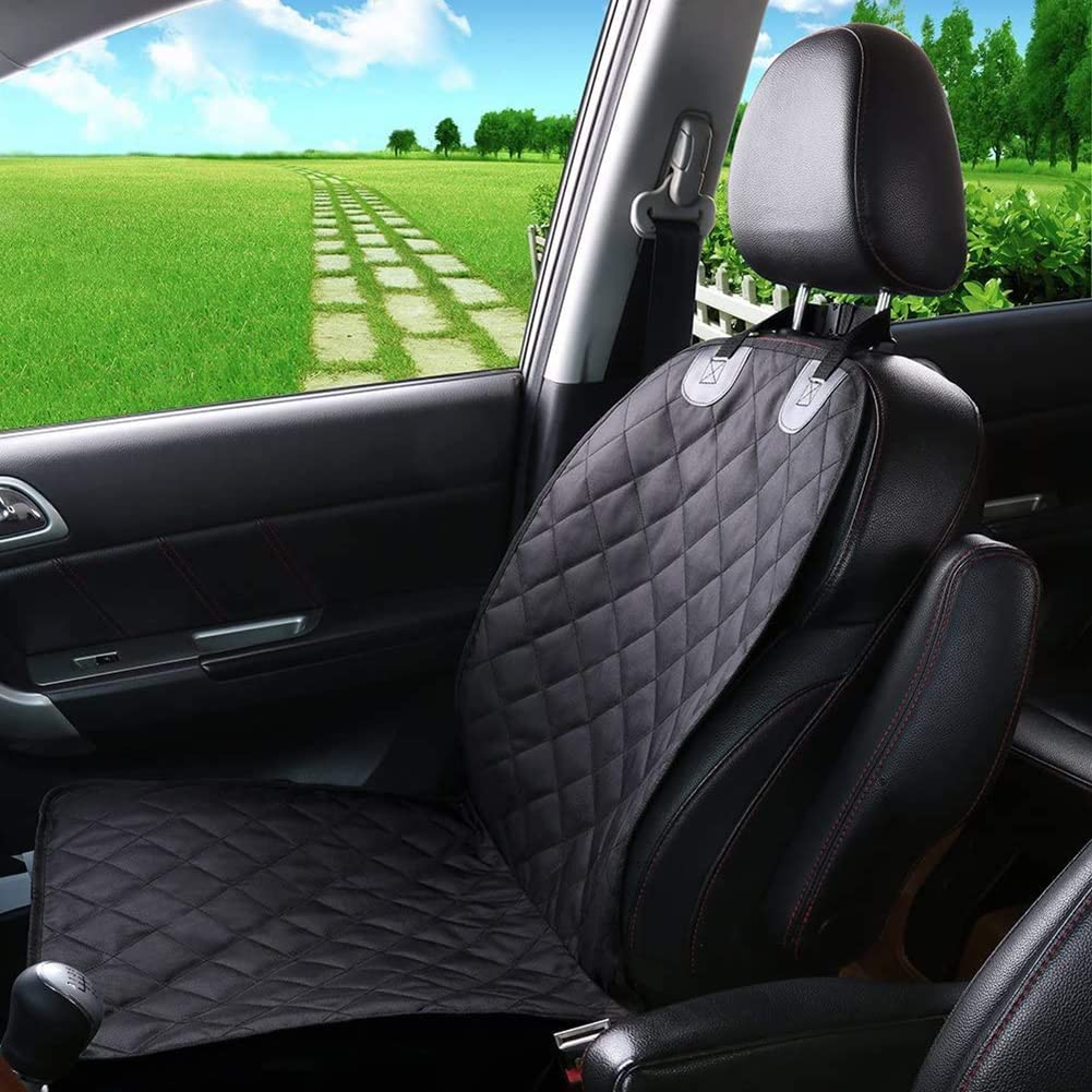 Funda de Asiento para Perro Alfombrilla Protectora Impermeable for Asiento Trasero de Coche, Accesorios de Viaje Seguros for Gatos, Perros, Mascotas, cojín for Asiento Delantero y Trasero