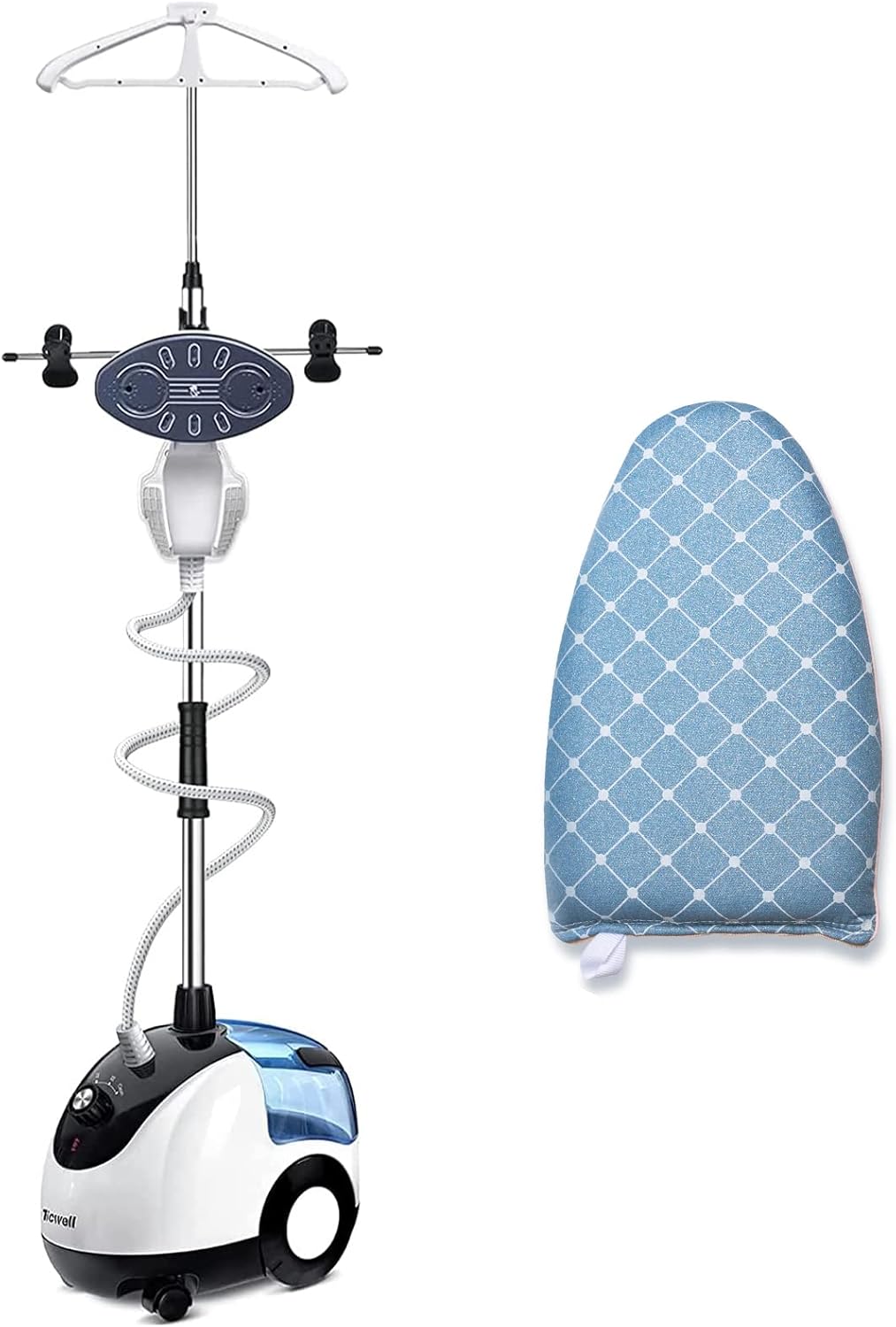 TICWELL 1600 Watt Standing Steamer for Clothes, 20s Fast