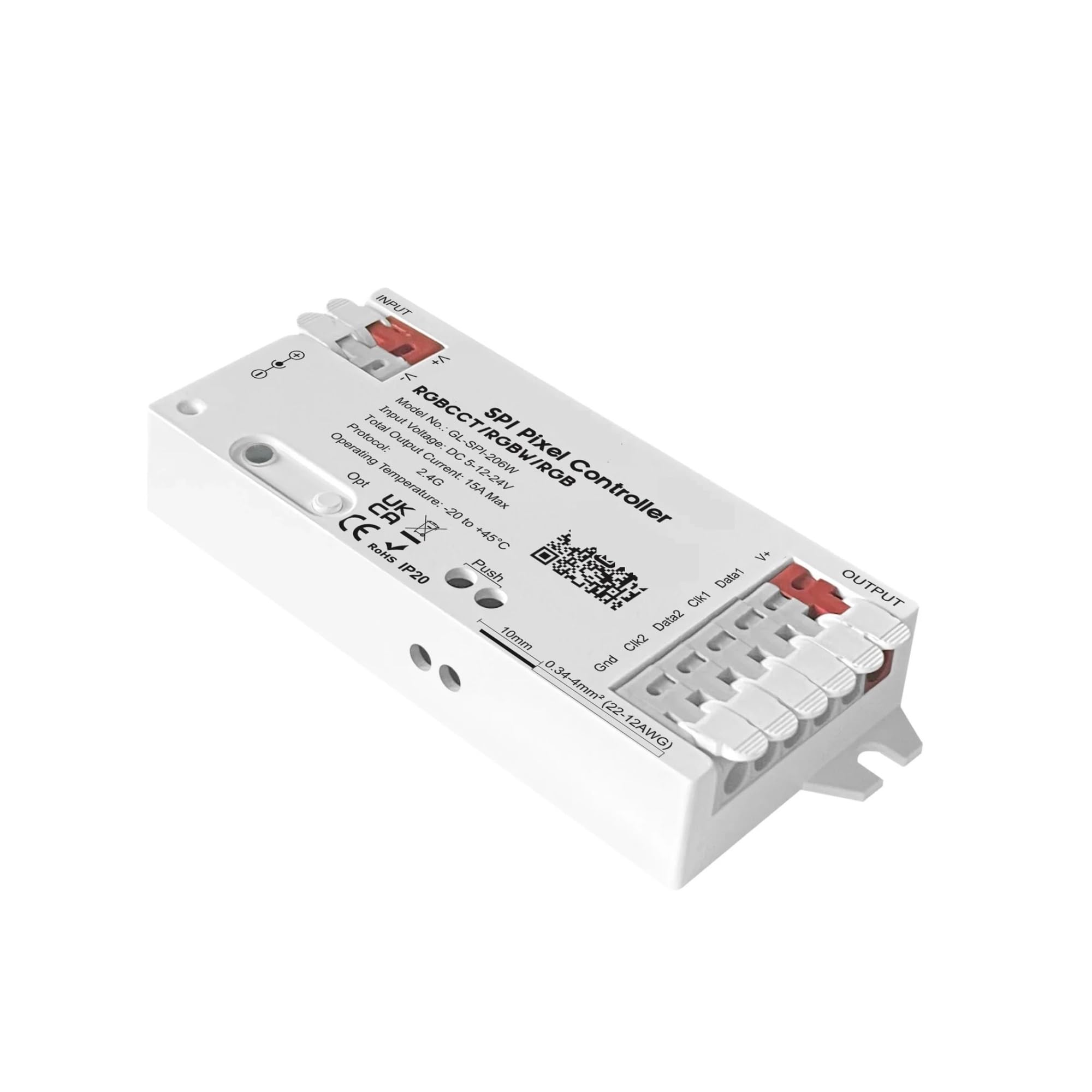Contrôleur SPI LED haut de gamme pour ruban pixel WS2811 206W