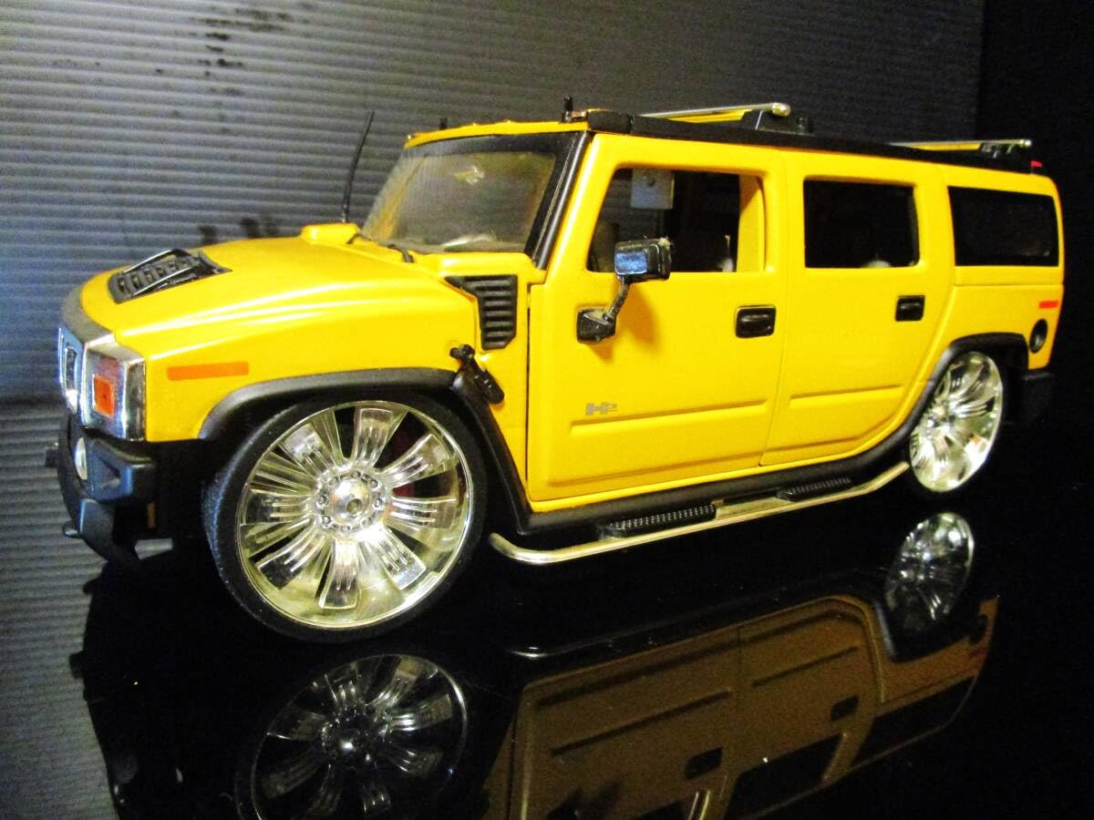 Amazon.co.jp: Jada TOYS 1/18 DUB CITY HUMMER H2 ハマー H2 磨き処理