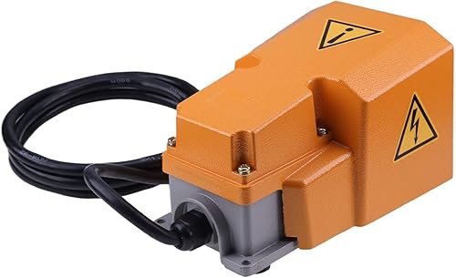 IEQFUE Nuevo interruptor de pedal de pie 36642 B294 compatible con Ridgid 300 535 1224 enhebradora de tuberías máquina de roscar