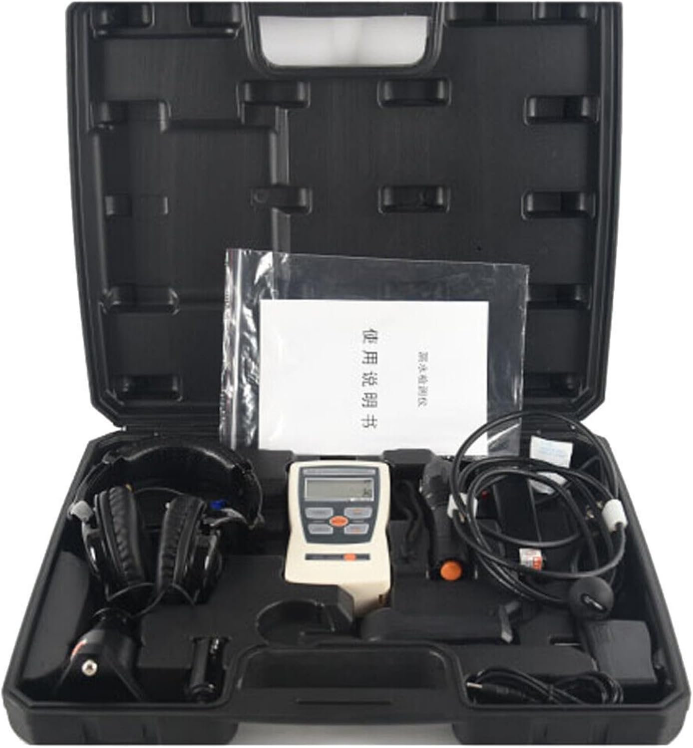 Underground Pipe Leak Detector Accurate 1 Meter Depth Detection Multifunctional Gas Pipe and Water System Leak Detection Adjustable Backlight LCD