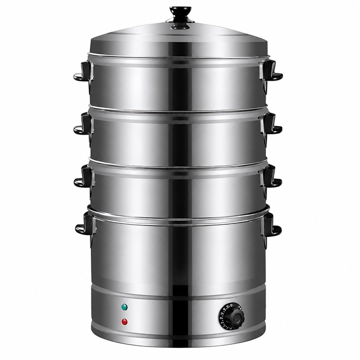 Vaporizador eléctrico de acero inoxidable con control termostático
