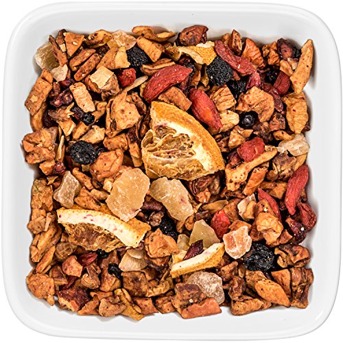 Tealyra - Superfruit Mango - Goji Berries - Pineapple - Pomegranate - Fruity Herbal Loose Leaf Tea - Hot Or Iced - Vitamin And Antioxidant Rich - No Caffeine - 112G (4-Ounce) #TOP4
