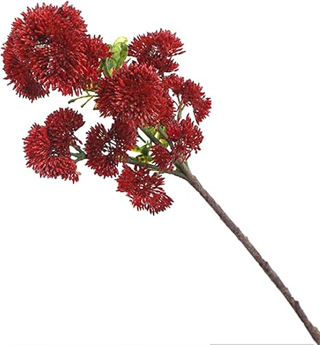 Amazon 3シミュレーションドリアンフルーツの枝 柔らかいプラスチック製の花の配置の果実の枝 シミュレーションドリアンフルーツの花 花の庭の家の装飾 造花 オンライン通販
