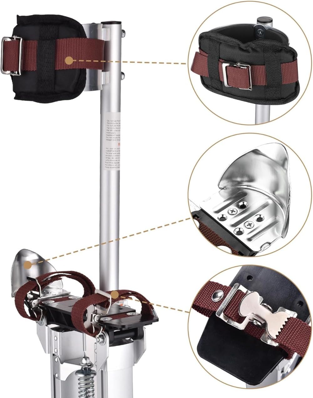 スティルト 竹馬 Amazon | Yescom 竹馬 乾式壁竹馬 スティルト 16-24インチ Drywall