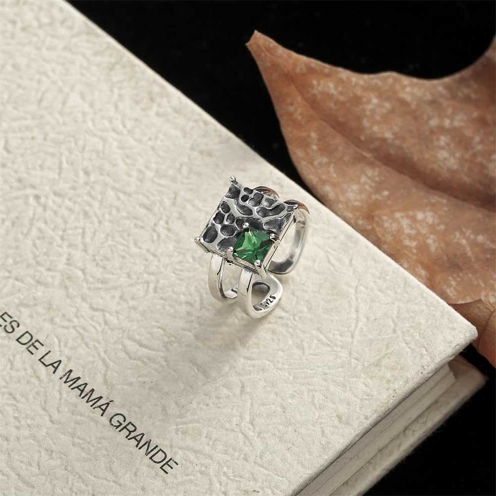 NONNYL Ring for Women Jewelry rings Gifts S925 Sterling Silver Ring Gifts for Wife Mom Girlfriend, Anniversary Birthday Fine Jewelry Gifts for Her NO11598