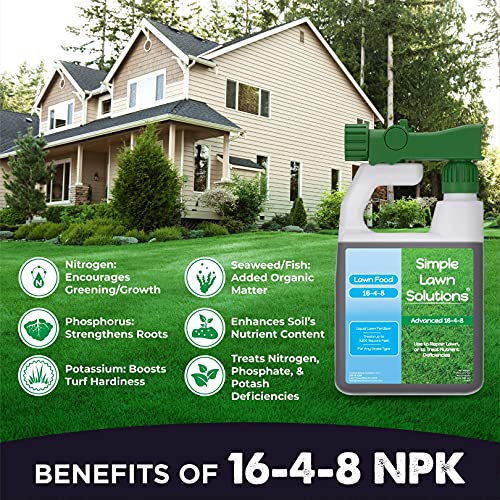 16-4-8 Simple Lawn Solutions Fertilizante Líquido 32 oz miniatura 5