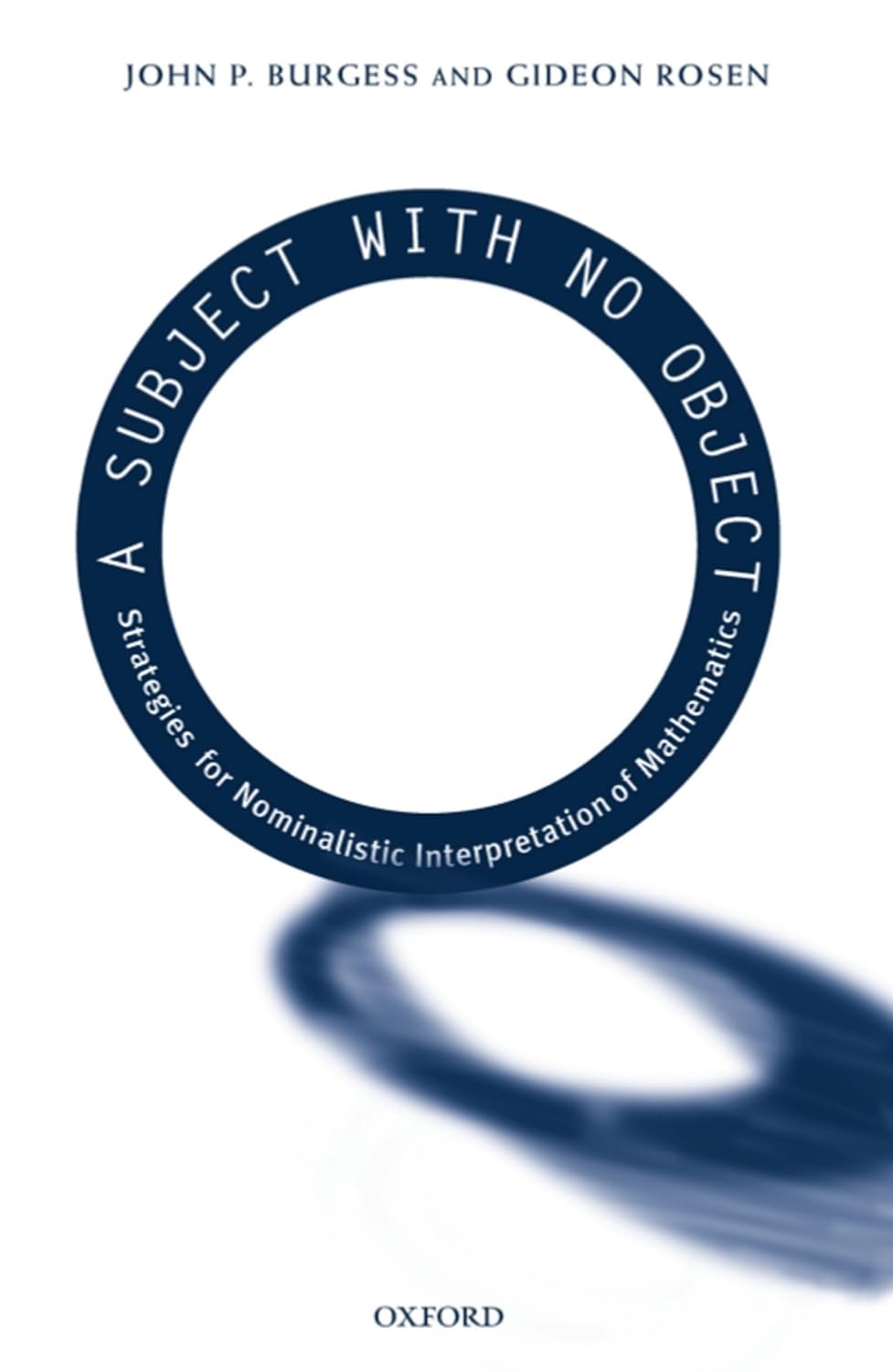 Amazon.com: A Subject With No Object: Strategies for Nominalistic ...