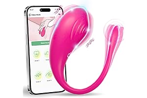 Wearable Vibrator for Women - Long Distance App Remote Control G Spot...