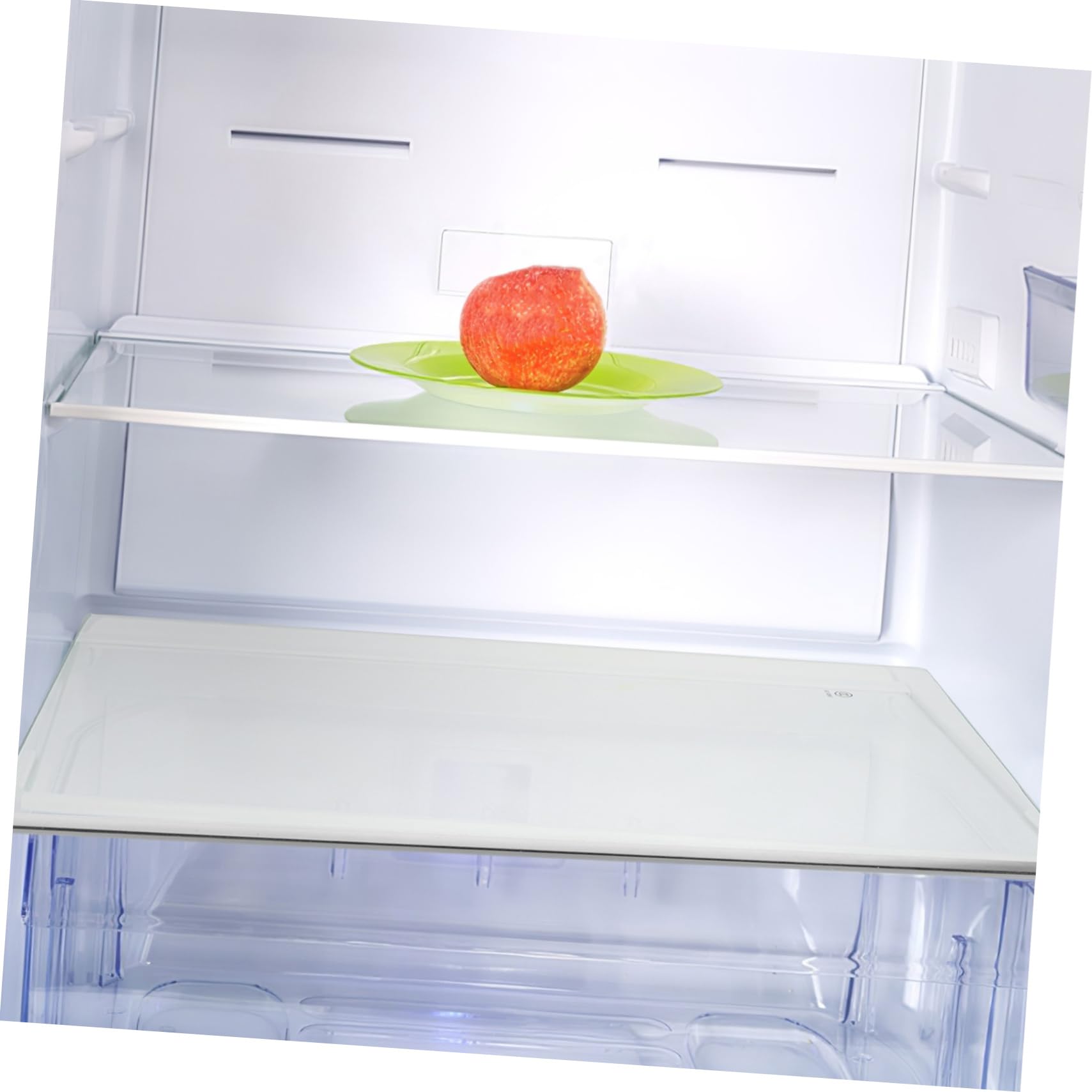 Glasablage mit Stabiler Unterstützung aus Gehärtetem Glas für Kühlschrank und Einfacher Reinigung für Küche und Haushaltsorganisation