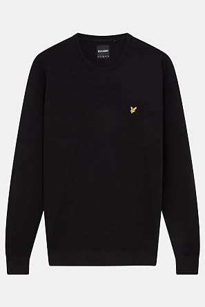 Lyle & Scott Men's Logo Sweatshirt, Black, XL