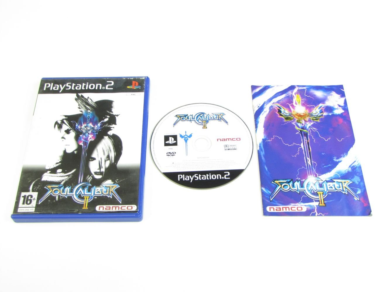 Jeu PlayStation 2 Soul Calibur 2 - Jeu De Combat, état Correct