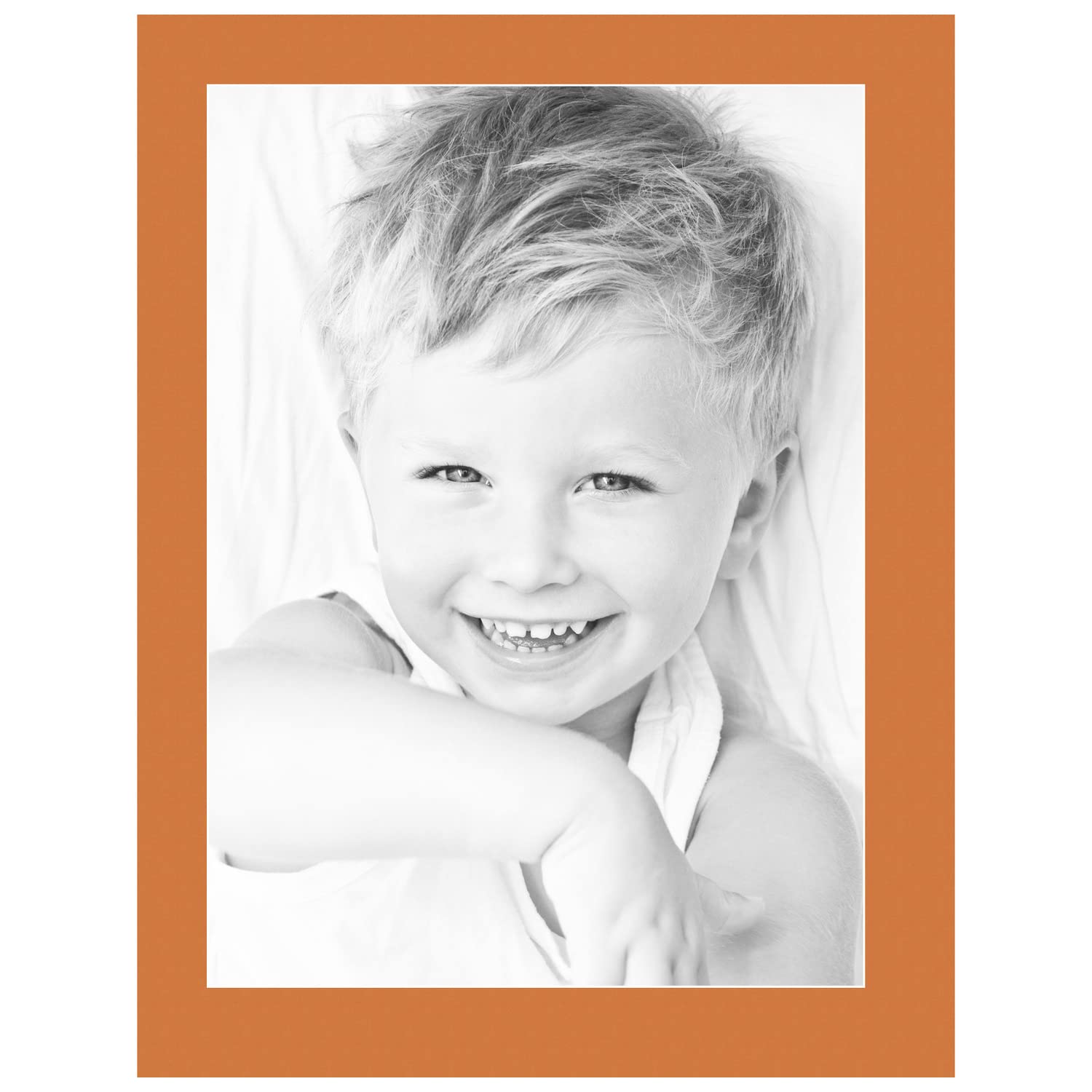 16x22 Tangerine / Octoberfest Custom Mat for Picture Frame with 12x18 opening size (Mat Only, Frame NOT Included)