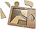 Puzzle Gifts for Adults - Here Comes The Sun - Handmade Wood Brain Teaser Puzzle - Very Hard 6 Piece Puzzle