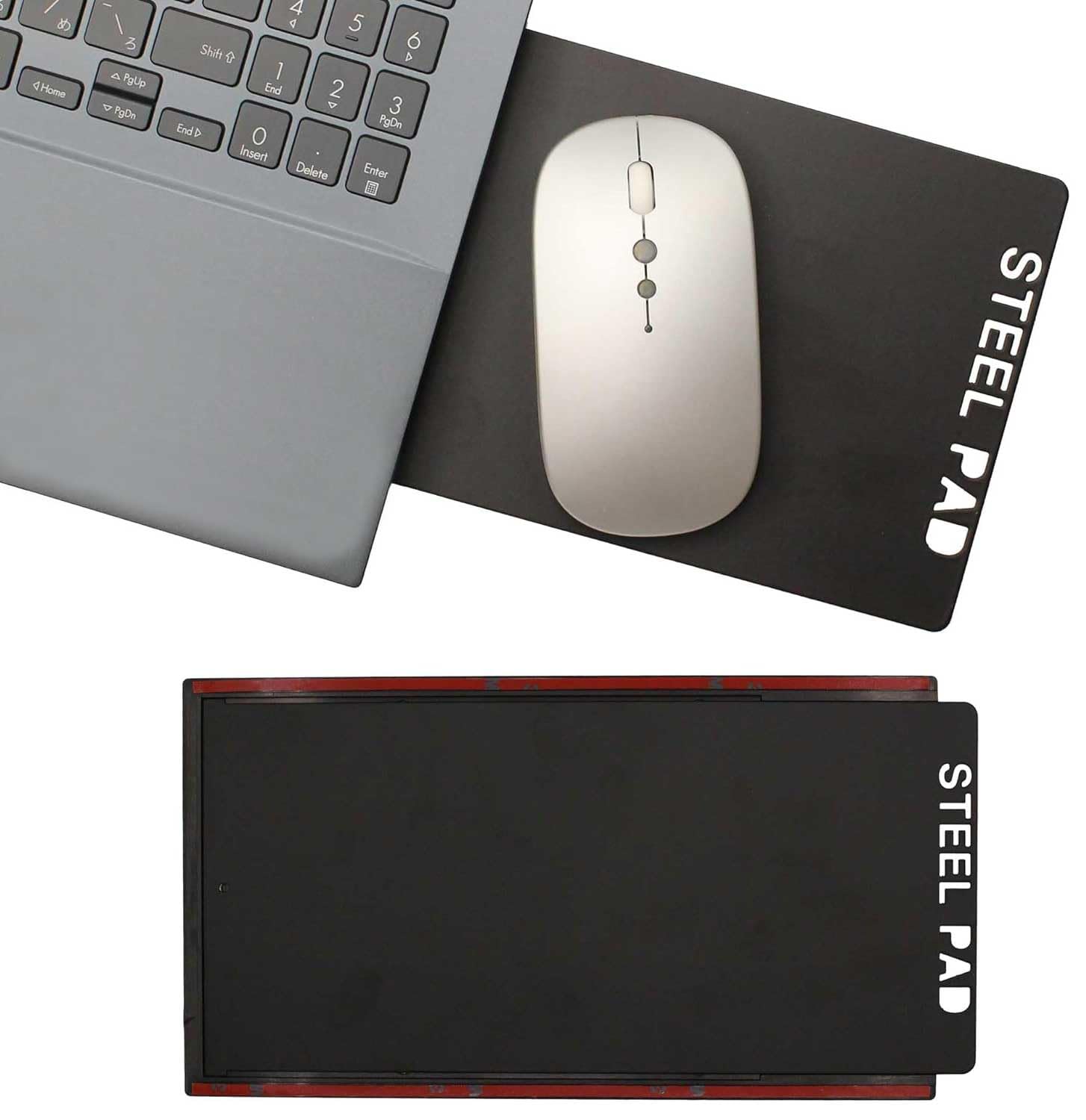 Amazon.co.jp: ノートに貼るスライドマウスパッド ソファーや車内でも