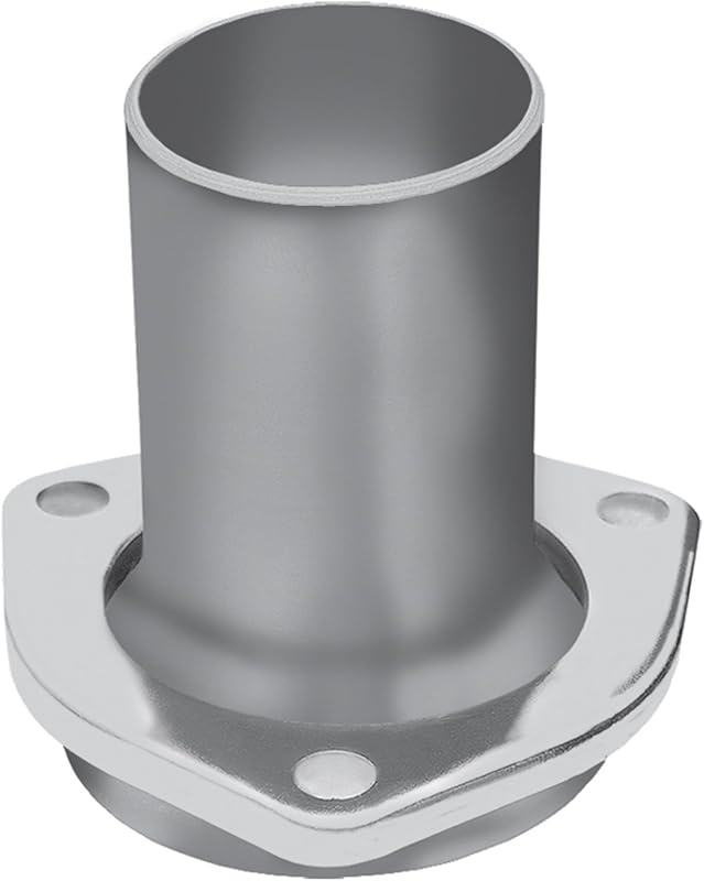 Redutor de flange de escapamento Hedman Street 2 1/2" para 2" com 3 parafusos em aço carbono – 21101