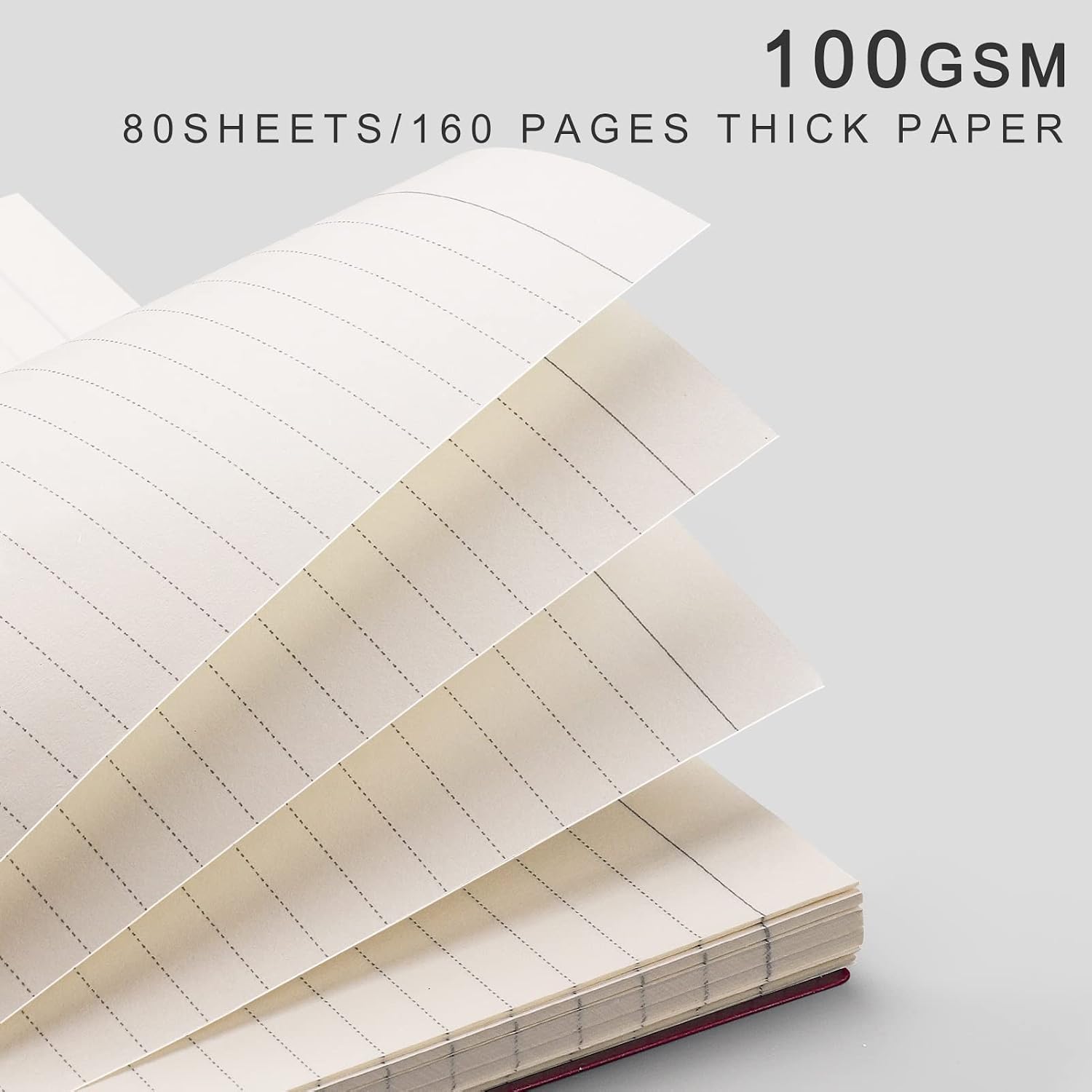 Professional | EMSHOI 3 Pack Spiral Notebook 7.48" x 10.15" - B5 Large Composition Notebooks Colle Ruled, 480 Pages 100gsm Lined Paper, Plastic Hardcover Journals for Writing Women Men Work School Supplies Gifts 2026 - view 3