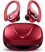 Bluetooth Headphones Sport, 75 Hours 2025 Headphones Wireless Bluetooth 5.4, Deep Bass 3D Stereo IP-X8 Waterproof Wireless Earbuds, 4 ENC Noise Cancelling Mics Headphones, USB-C LED In-Ear Earphones