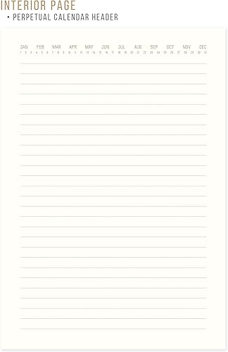 Miniatura 6 de DesignWorks Ink Cuaderno de tela de gamuza de tapa dura con páginas forradas, marcador de cinta y bolsillo de almacenamiento para trabajo, Azul con