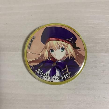 日本製・綿100% FGO 霊基召喚缶バッジ 中国缶バッジ アルトリア