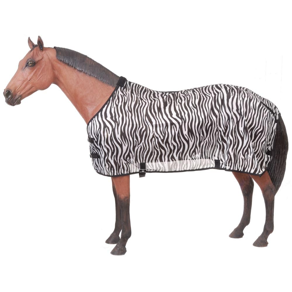 Tough 1 Pony Zebra Mesh Fly Sheet 57