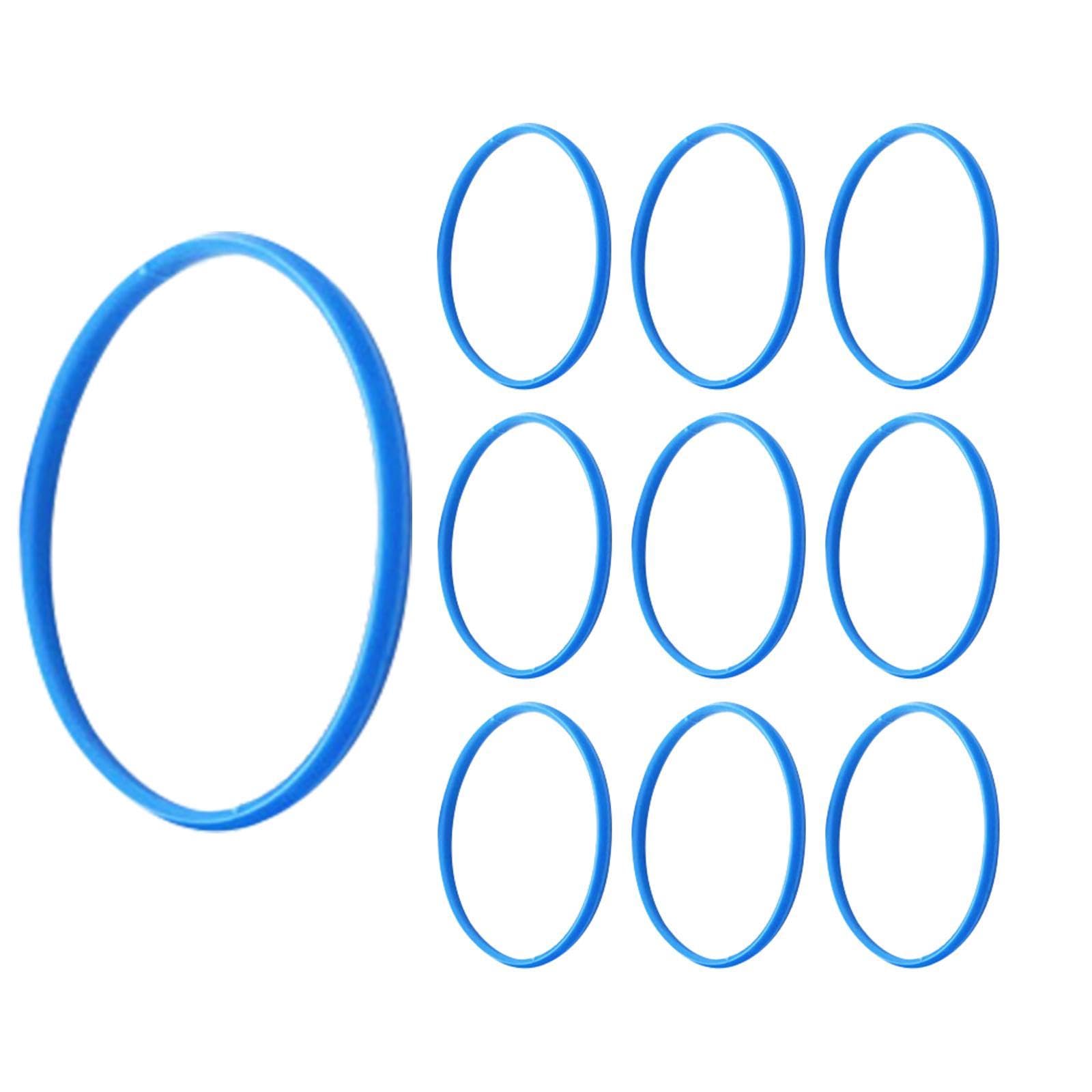 NIVAA 10 Pieces Mic Rubber Rings DIY Parts Decoration Rubber Bands for Beta58A 87A-picture-20