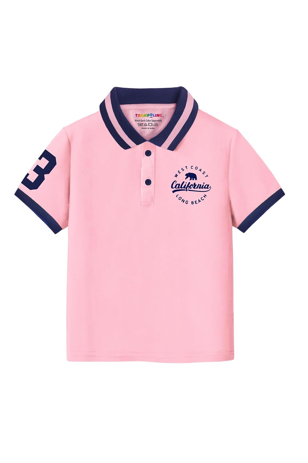 Trampoline Kids Polo T-Shirt | Cool, Comfy & Colorful Cotton Tees for Boys & Girls | Stretchy, Breezy Fit with Ribbed Coll... - Review, Price and Buying Guide