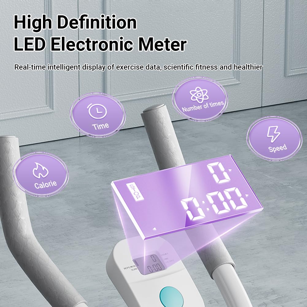 Ab Workout Equipment,Workout Equipment,Home Gym Equipment,Fitness equipment, Foldable, Knee Protection, Pulling the rope,WorkoutFor Stomach Workout,For Women/Men(350LB)