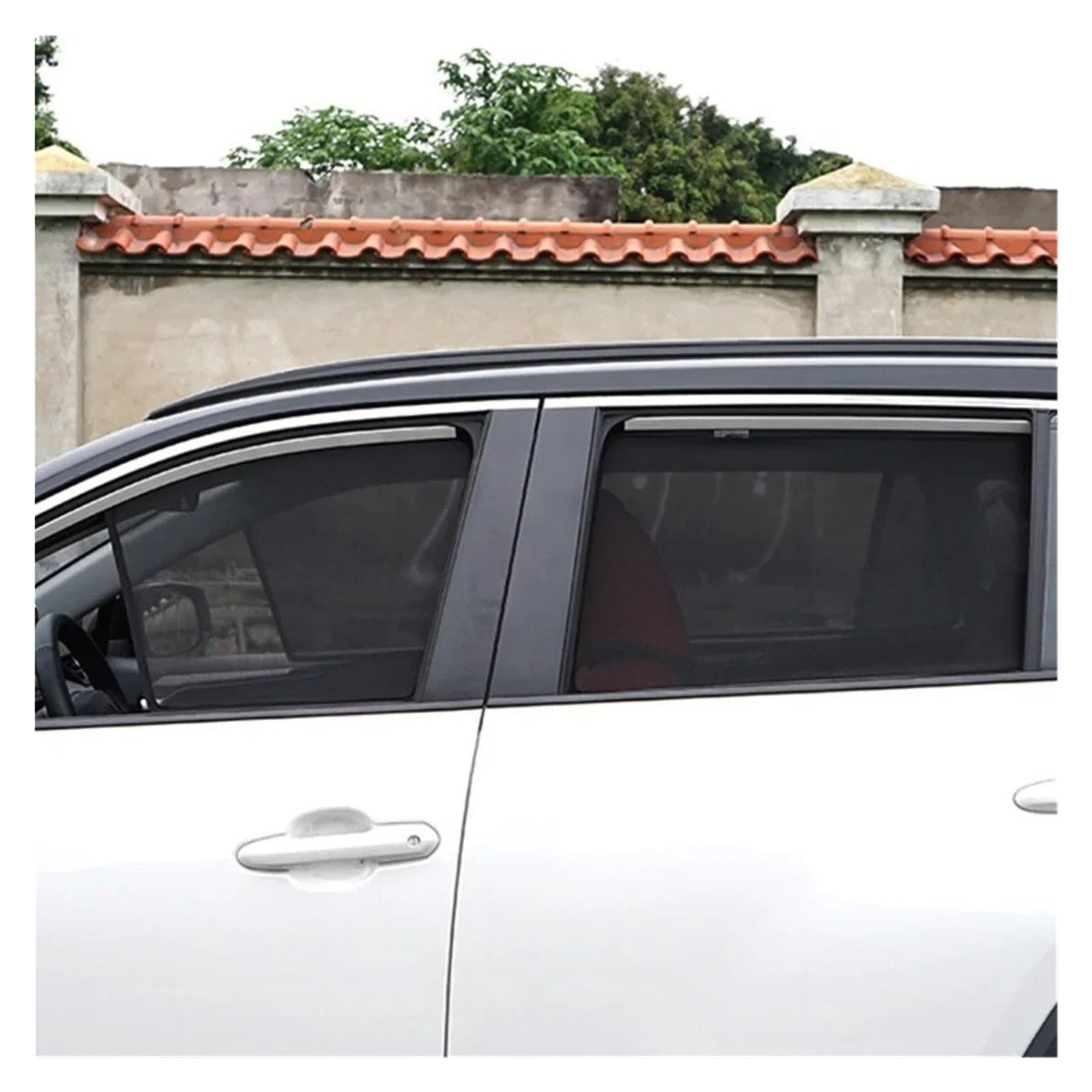 Coprisole Auto Contro Per Lexus NX AZ20 2022 2023 NX350H 450H 2nd Gen Magnetica Tenda Finestra Automobile Maglia Parasole Parabrezza Anteriore Sole Parasole Finestrini Auto(BACK WINDOW)