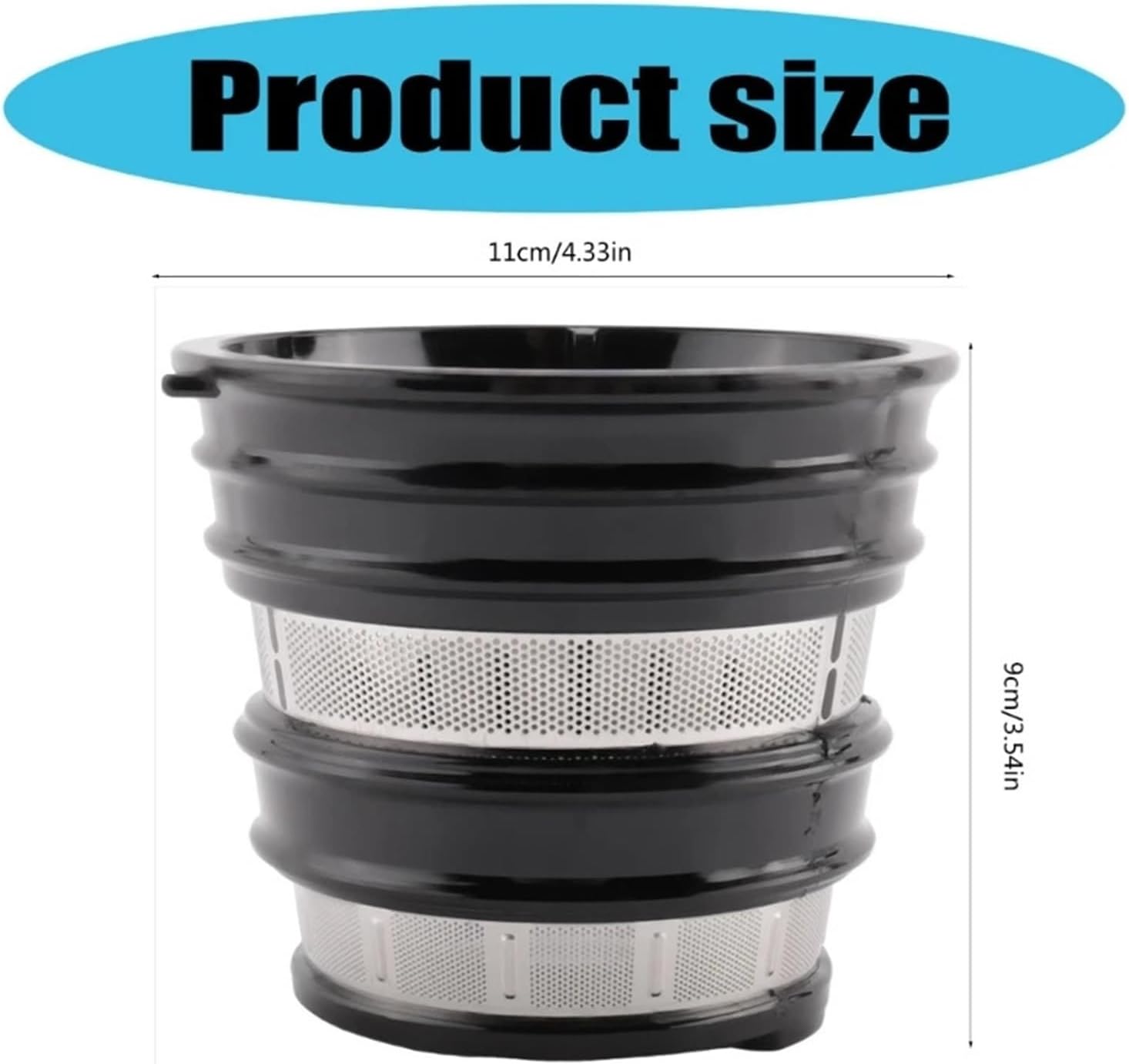 Juicer Filter Mesh Fine Filter Screen JE-B01B JE-B02B JE-B03B JE-B05B Juicer Parts Efficient Juice Extraction And Replacement Filter Juicer, Household Kitchen Juicing Stainless Steel Juicer Filter