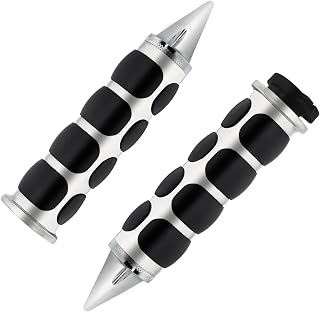 NTHREEAUTO 1" / 25mm Motorcycle Hand Grips Universal Handlebar Throttle Grip